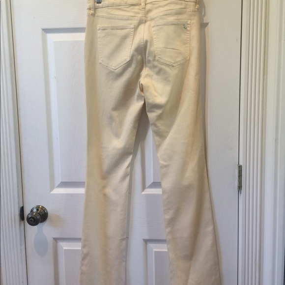 NWT Ralph Lauren Creme Skinny Straight Jeans - Picture 3 of 7